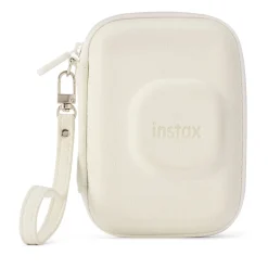 Clearance INSTAX MINI LiPlay Camera Case (Misty White) Camera Bags