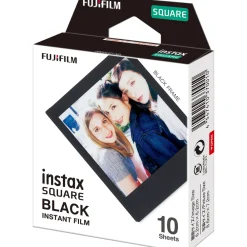Hot INSTAX SQUARE Black Instant Film (10 Exposures) Film