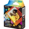 Hot INSTAX SQUARE Rainbow Instant Film (10 Exposures) Film