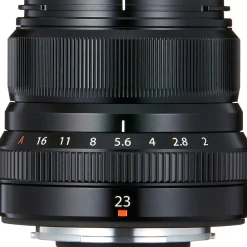 Clearance XF 23mm f/2 R WR Lens (Black) Wide Angle
