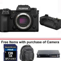 Hot X-H2 Mirrorless Digital Camera Body with FT-XH File Transmitter Grip Mirrorless