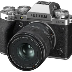 Online X-T5 Mirrorless Camera with XF 16-50mm f/2.8-4.8 Lens (Silver) Mirrorless