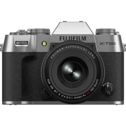 New X-T50 Mirrorless Camera with XF 16-50mm f/2.8-4.8 Lens (Silver) Mirrorless