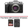 New X-T5 Mirrorless Digital Camera Body (Silver) Mirrorless