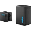 Best Dual-Battery Charger with Two Enduro Batteries for HERO13 Black Batteries & Power