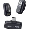 Hot LARK A1 Mini Duo 2-Person Wireless Microphone System with USB-C Connector for Mobile Devices (Space Gray, 2.4 GHz) Wireless Audio Systems