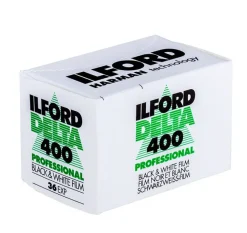 Clearance Delta 400 B&W Negative Film, 35mm, 36 Exposures, Single Roll Film