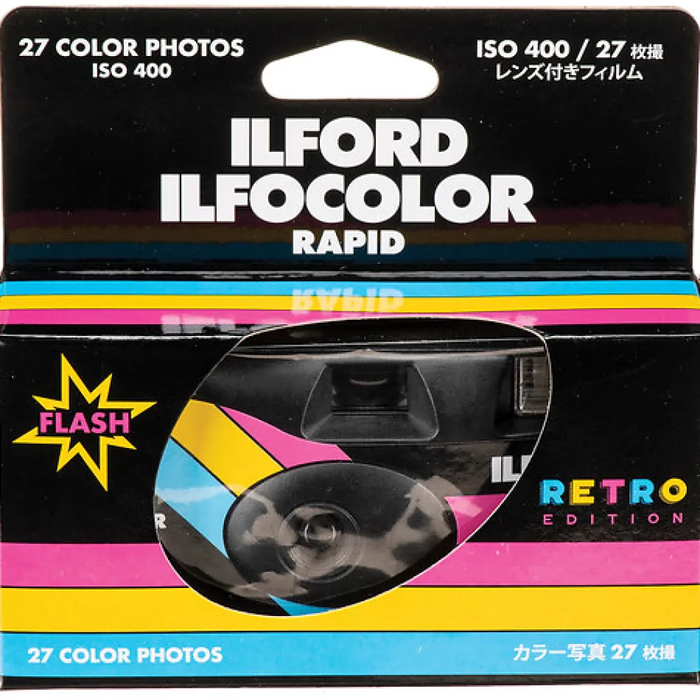 Discount ILFOCOLOR Rapid Single-Use (Black) Film Cameras