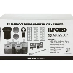 Hot Paterson Film Processing Starter Kit Darkroom Tanks & Reels
