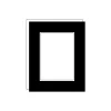 Sale 8x10/5x7 Single Mat (Black) Frames Albums