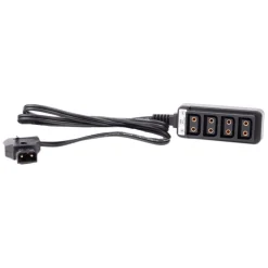 Hot 4-Way D-Tap Splitter Cable Converter Batteries & Power