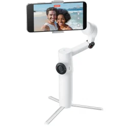 Online Flow 2 AI-Powered Smartphone Gimbal with AI Tracker (Summit White) Gimbals