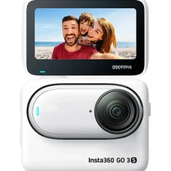 New GO 3S Action Camera (128GB, Arctic White) Action Cameras