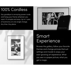 Outlet 40 x 28 in. Linn Large Format Digital Art Frame Frames Albums