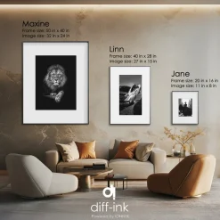 Discount 50 x 40 in. Maxine Masterpiece Digital Art Frame Frames Albums