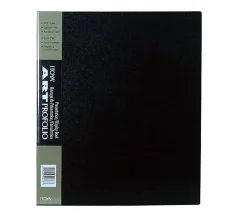 Fashion 8x10in Art Portfolio Presentation Book with 24 Pages Portfolios Archival Storage