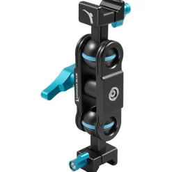 Online 5.5 in. Cine Magic Arm with Double Ball Heads (NATO Clamp, Raven Black) Camera Support Accessories