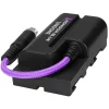 Clearance 4 in. Female Locking DC Barrel 2.1 to NPF L Series Dummy Battery Batteries & Power