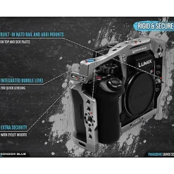 Sale Cage for Panasonic Lumix S5II/X (Raven Black) Camera Support Systems