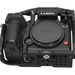 Hot Cage Only for Panasonic Lumix S1R II (Raven Black) Camera Support Systems