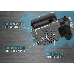 Outlet Cage with Top Handle for Canon C70 (Raven Black) Camera Support Systems