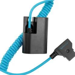 Sale D-Tap to Canon LP-E6 Dummy Battery Cable (16-36 in., Blue) Batteries & Power