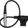 New D-Tap to Straight 2-Pin LEMO-Type Power Cable for RED KOMODO (10 in.) Video Cables