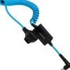 Outlet D-Tap to 19.5V Regulated DC Coiled Cable for Sony FX9/FX6 Video Cables