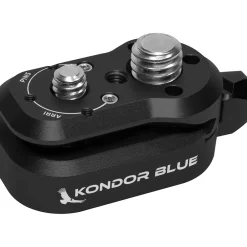 Online Mini Lock Quick Release Plates for Professional Camera Workflows (Raven Black) Camera Support Accessories