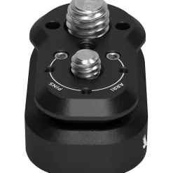 Online Mini Lock Quick Release Plates for Professional Camera Workflows (Raven Black) Camera Support Accessories