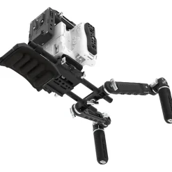 Fashion Ultimate Rig with Battery Plate for Canon C80 (Raven Black) Camera Support Systems