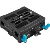 Best Universal 15mm LWS Bridge Plate for ARRI/RED/URSA/C70/VENICE (Raven Black) Video Tripods & Supports