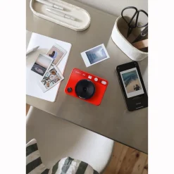 Hot SOFORT 2 Hybrid Instant Film Camera (Red) Film Cameras|Point & Shoot