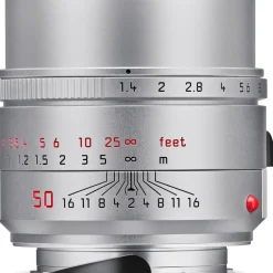 Discount Summilux-M 50mm f/1.4 ASPH. Lens (Silver, 2023 Version) Normal Lenses