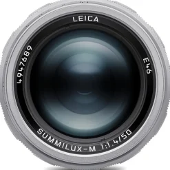 Hot Summilux-M 50mm f/1.4 Lens (Silver, 2025 Version) Normal Lenses