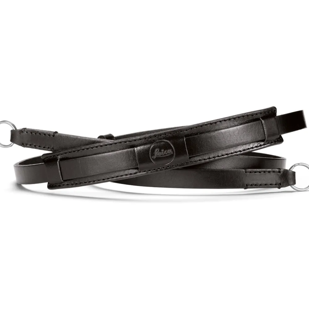 Outlet Vintage Leather Neck Strap (Black) Lcd Accessories & Camera Straps
