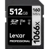 Fashion 512GB Professional 1066x UHS-I SDXC Memory Card (SILVER Series) Memory Cards|Memory Cards