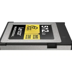 Fashion 512GB Professional GOLD Series CFexpress 4.0 Type B Memory Card Memory Cards|Memory Cards