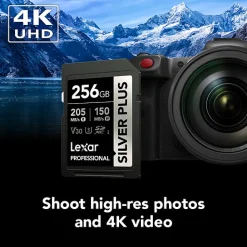 Outlet 256GB Professional SILVER PLUS UHS-I SDXC Memory Card Memory Cards|Memory Cards