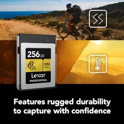 Clearance 256GB Professional GOLD Series CFexpress Type B Memory Card Memory Cards|Memory Cards