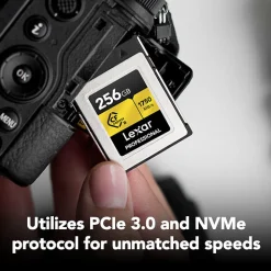 Clearance 256GB Professional GOLD Series CFexpress Type B Memory Card Memory Cards|Memory Cards