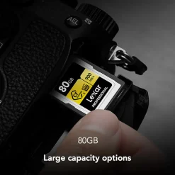 Clearance 80GB Professional GOLD Series CFexpress Type A Memory Card (2-Pack) Memory Cards|Memory Cards
