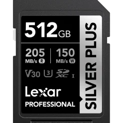Hot 512GB Professional SILVER PLUS UHS-I SDXC Memory Card Memory Cards|Memory Cards