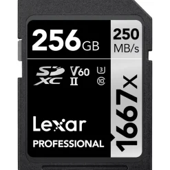 Clearance 256GB Professional 1667x UHS-II SDXC Memory Card Memory Cards|Memory Cards