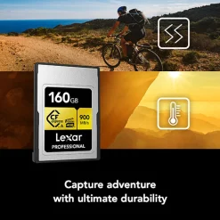 Online 160GB Professional GOLD Series CFexpress Type A Memory Card Memory Cards|Memory Cards