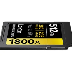 Clearance 512GB Professional GOLD Series 1800x UHS-II SDXC Memory Card Memory Cards|Memory Cards