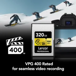 New 320GB Professional GOLD Series CFexpress Type A Memory Card Memory Cards|Memory Cards