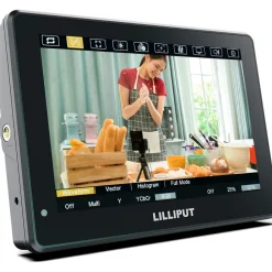 Online 7 in. On-Camera Control Monitor with LANC Camera Control Video Monitors Viewfinders