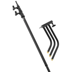 New 40 in. C-Stand Turtle Base Kit (Black, 9.8 ft.) Light Stands