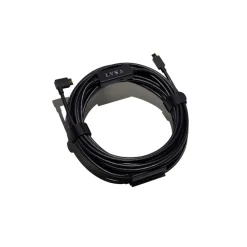 Clearance 31.1 ft. Right Angle Micro-B to USB-C Tether Cable (Black) Cables